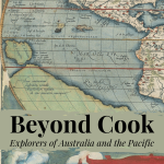 Book Cover showing old map of the pacific region