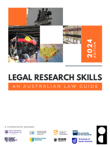 Legal Research Skills: An Australian Law Guide: 2024 JCU Edition book cover