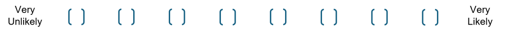 Alternative semantic differential scale with brackets to check