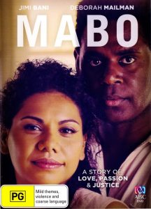 Cover image for the Mabo movie's DVD, featuring Jimi Bani and Deborah Mailman