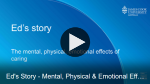 Click to open video entitled The mental physical and emotional effects of caring