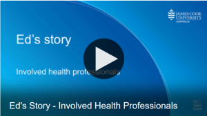 Click to open video entitled Involved health professionals