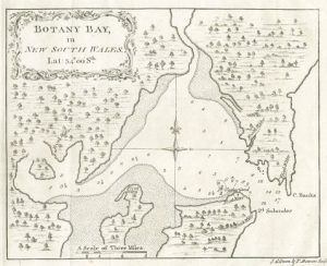 Cook's map of Botany Bay