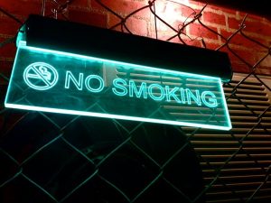 No smoking sign