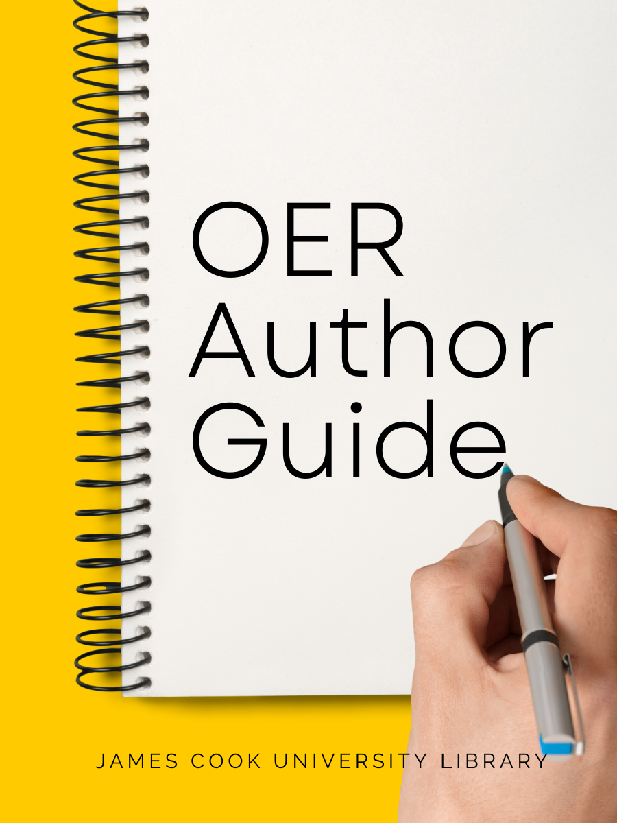 Cover image for JCU OER Author Guide